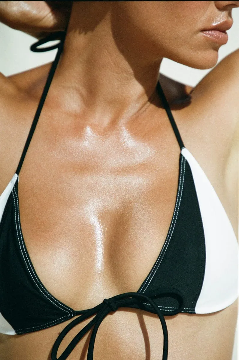 SALVADOR top - black/ white