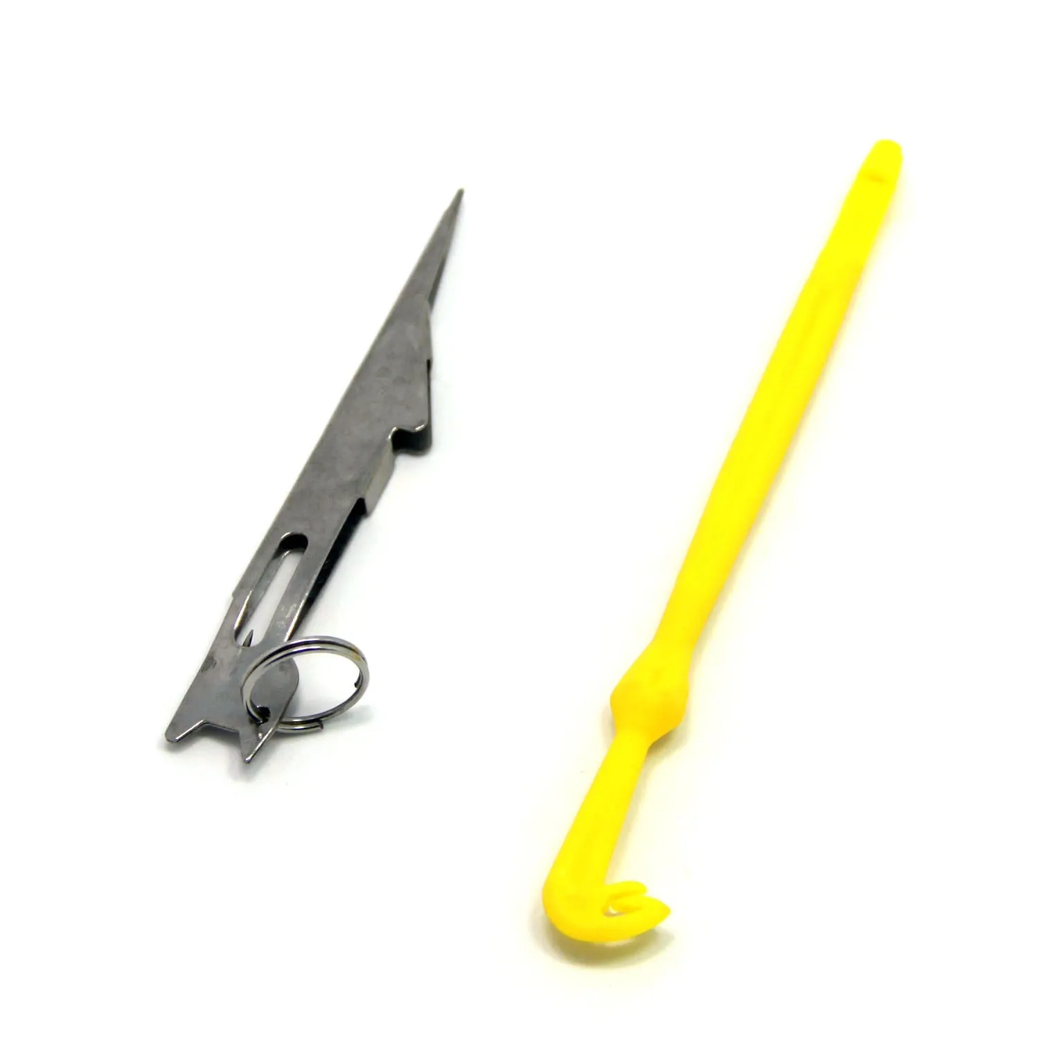 SAMSFX Fly Fishing Knot Tying Tool, Loop Tyer and Retractors Combo