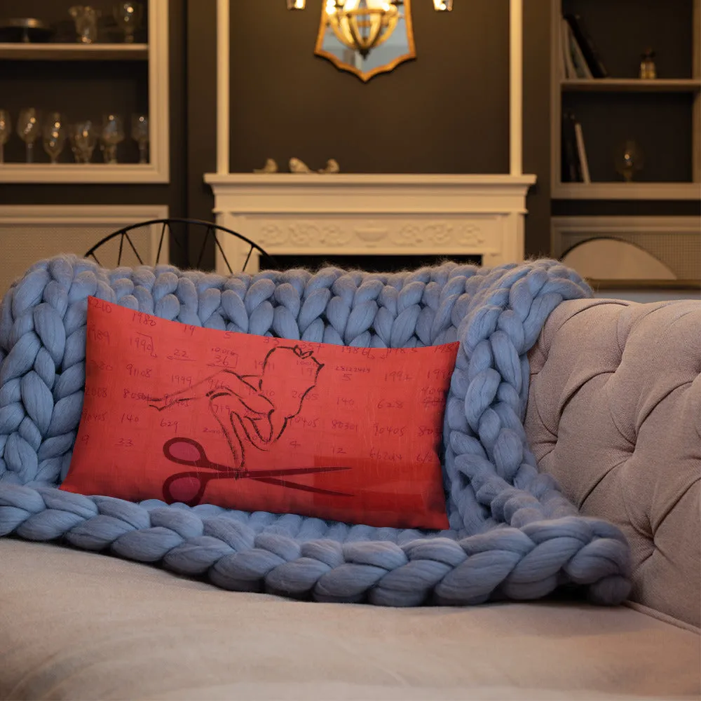 Scissors - Premium Pillow