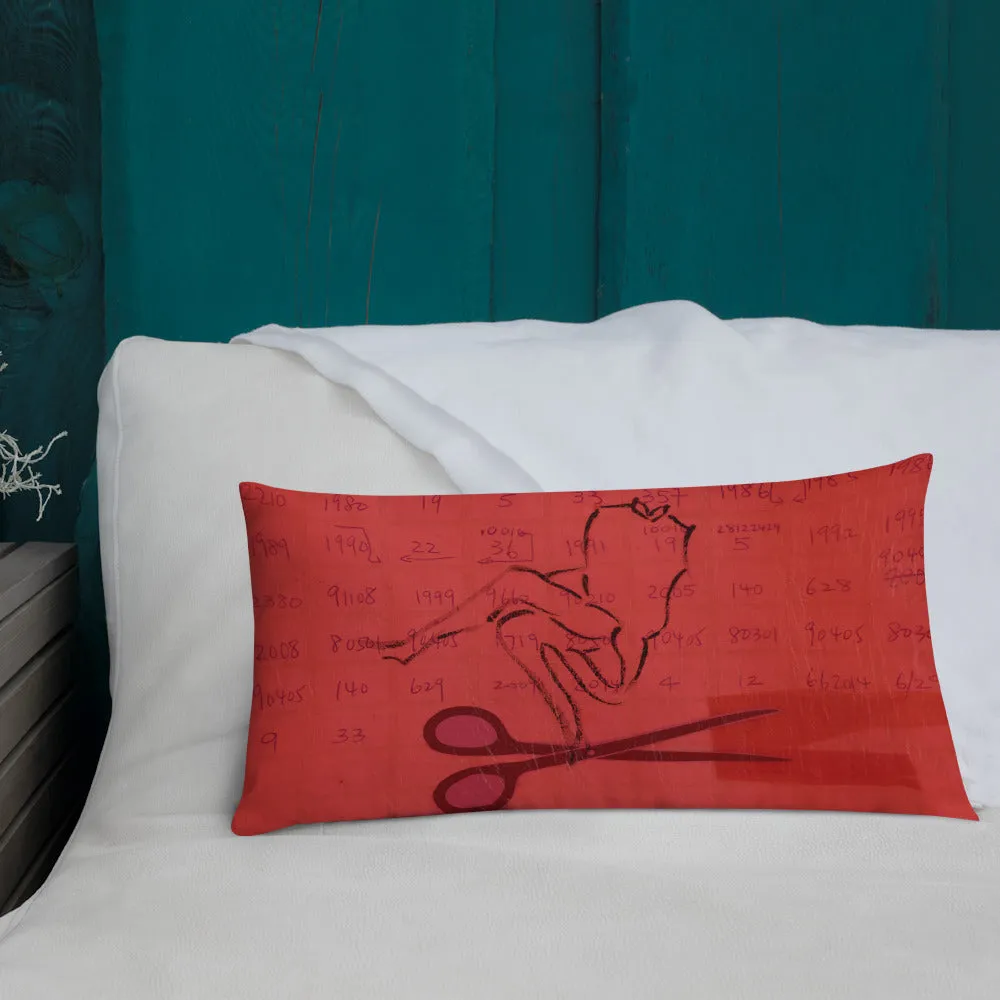 Scissors - Premium Pillow