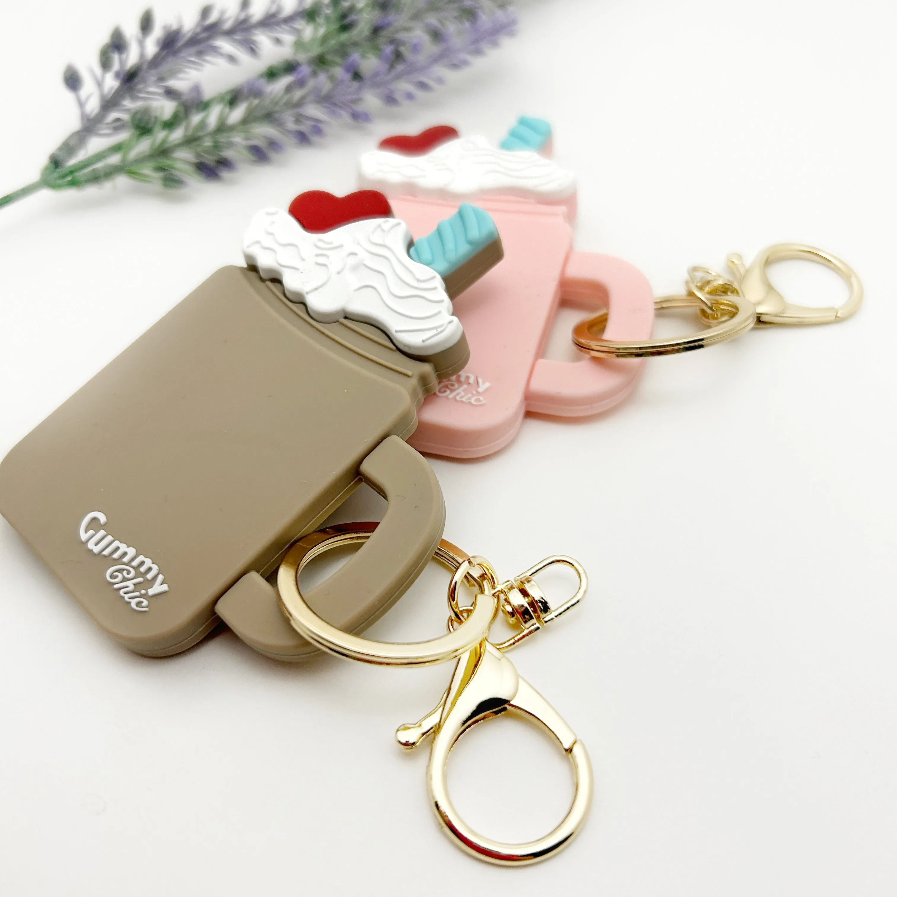 Sensory Silicone Keychain - Bag Charm