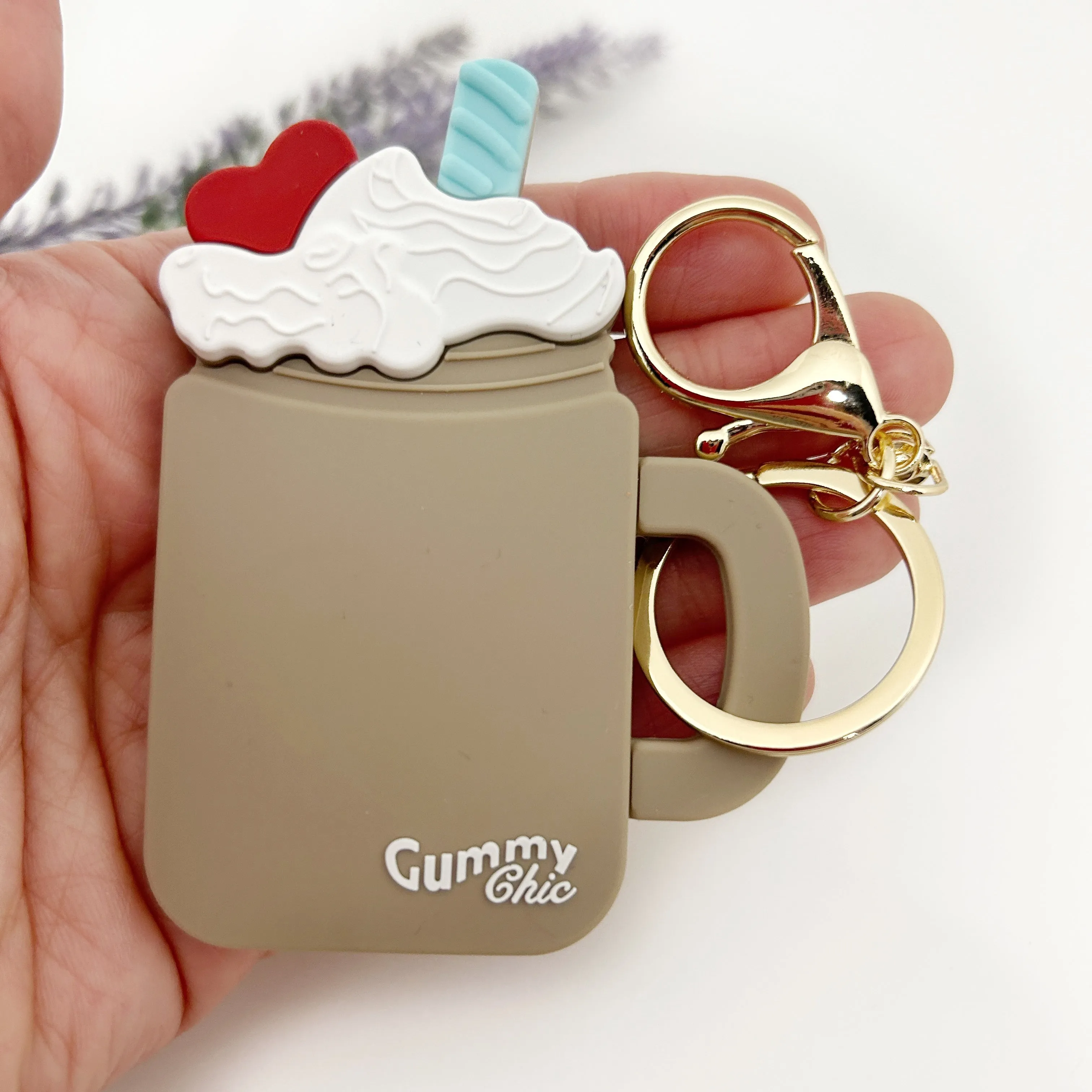 Sensory Silicone Keychain - Bag Charm