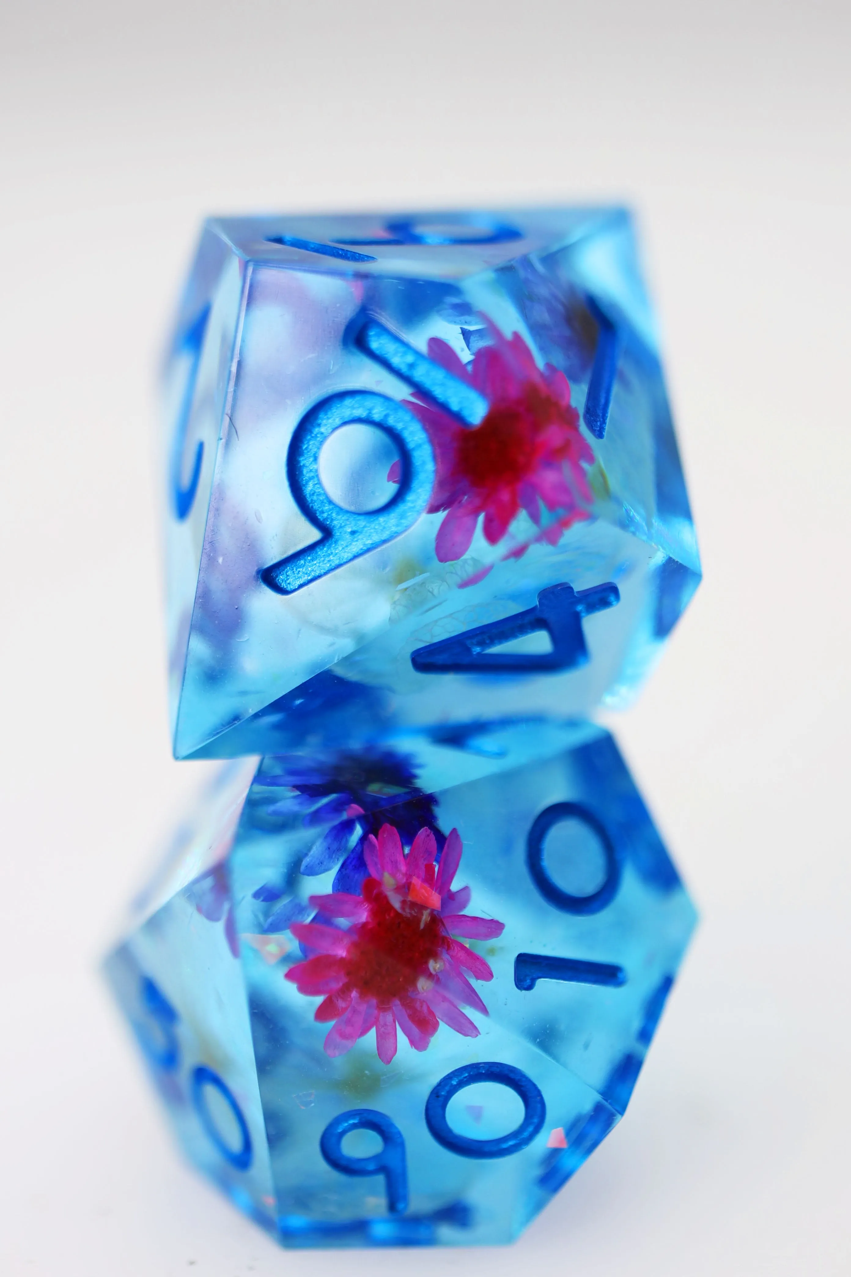 Sharp Edge RPG Dice Set - Spring Showers