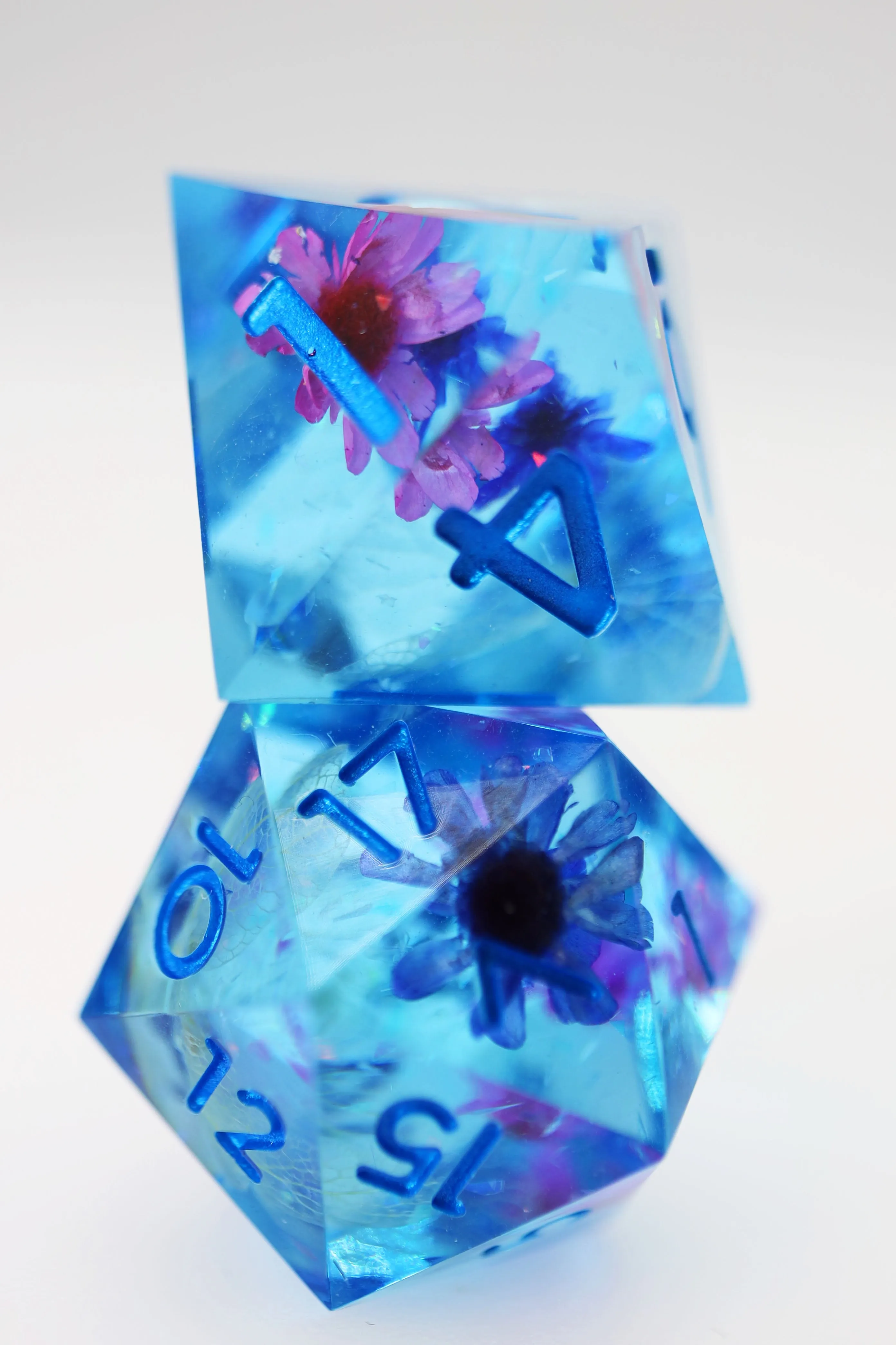 Sharp Edge RPG Dice Set - Spring Showers