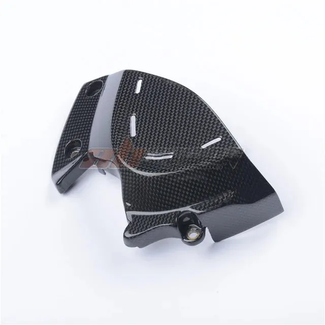 Side Sprocket Chain Case Cover Fairing Cowling For Ducati Supersport 939 2017 2020 Full Carbon Fiber 100%