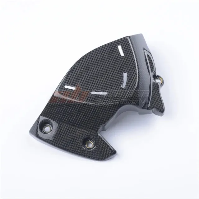 Side Sprocket Chain Case Cover Fairing Cowling For Ducati Supersport 939 2017 2020 Full Carbon Fiber 100%
