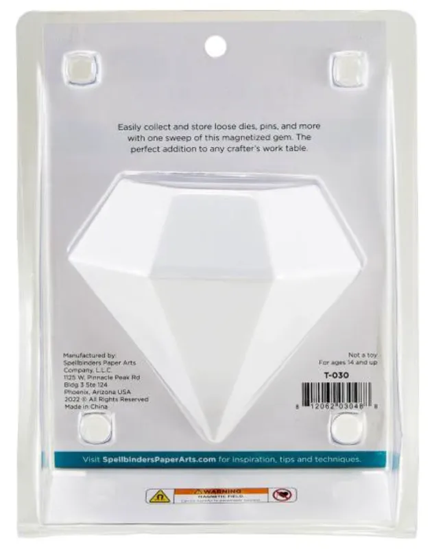 Spellbinders Main Attraction White Magnetic Storage Tool {K118}