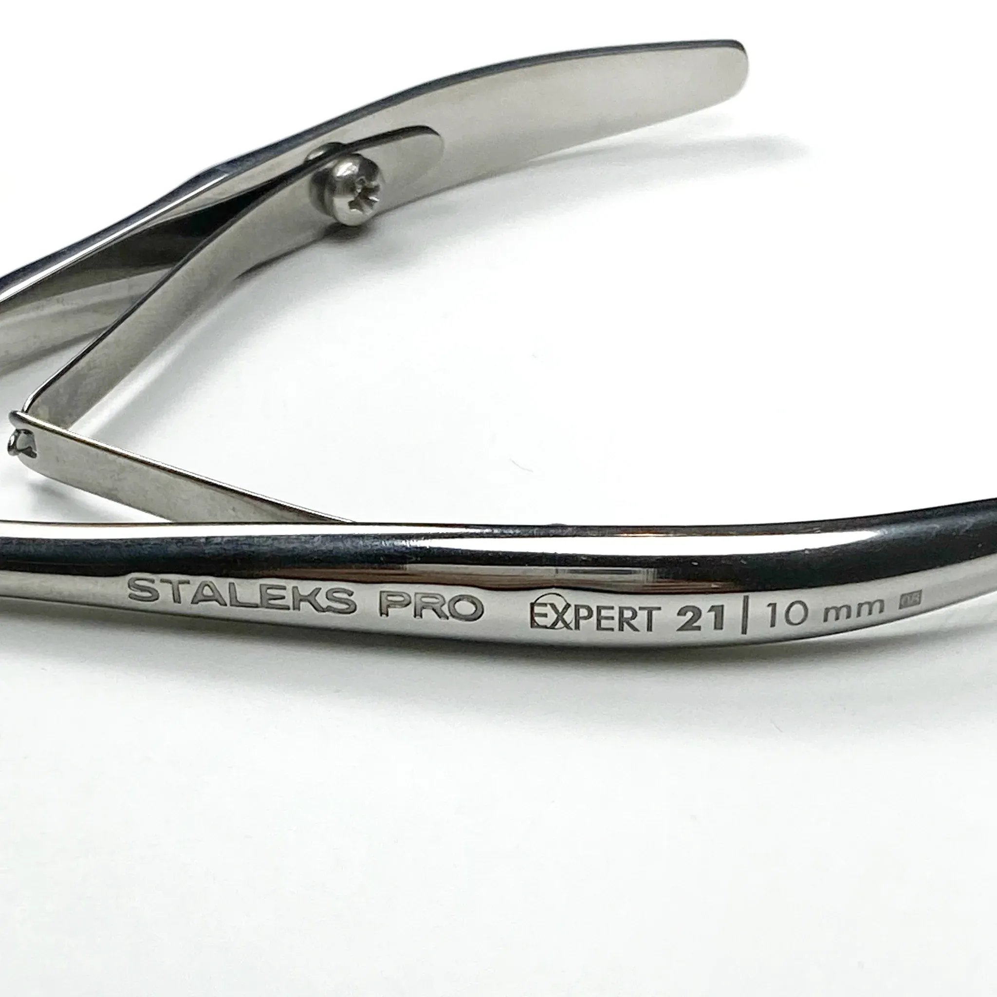 STALEKS PRO Cuticle Nippers, EXPERT 21/10 (10mm edge)