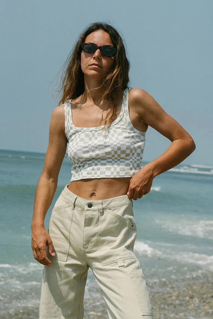 Sun Goddess Print Tank