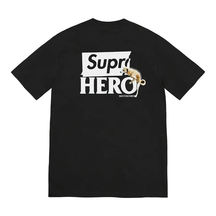 Supreme®/ANTIHERO® Dog Tee- Black