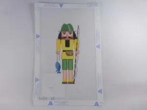 Susan Roberts Needlepoint Design, Inc. 4204 Nutcracker, Fisherman