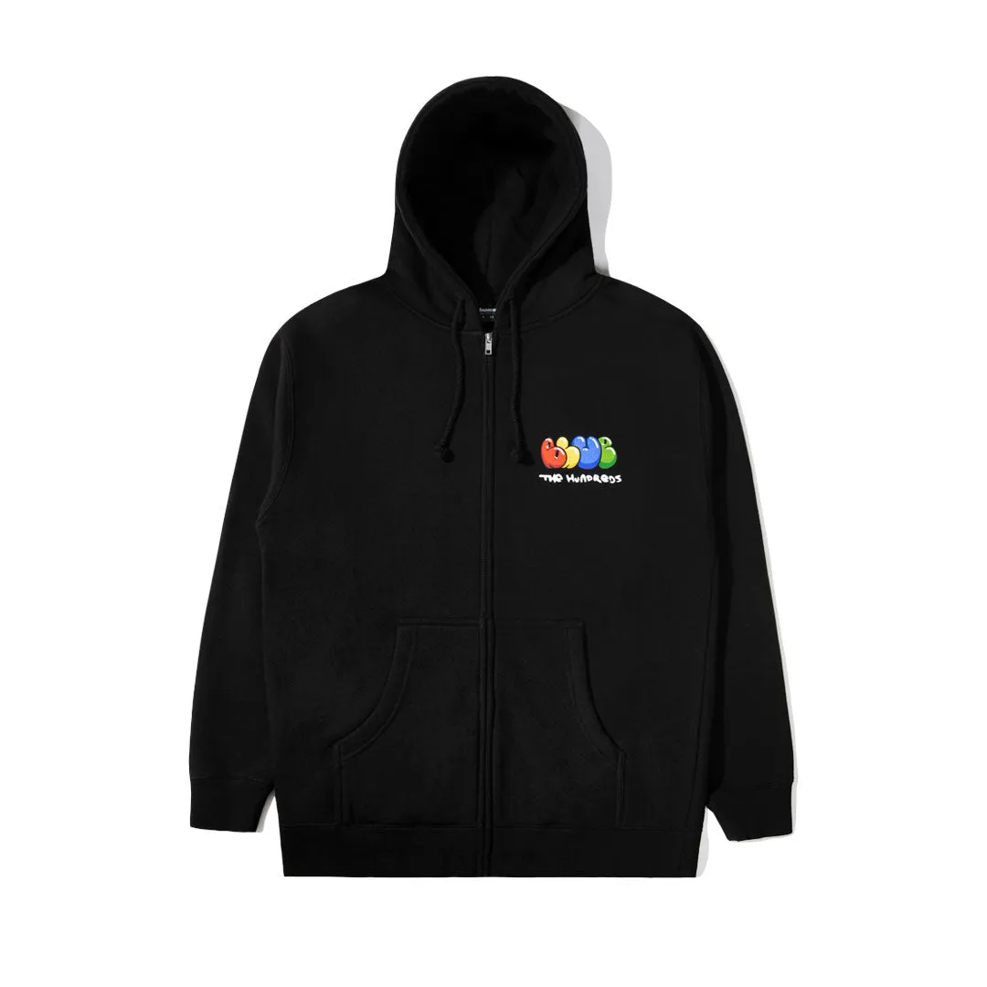 THE HUNDREDS x BLUE THE GREAT Mummified Adam Zip Up (Black)