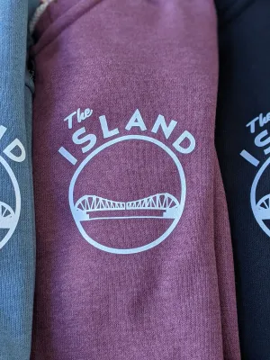 THE ISLAND ZIP-UP HOODIE