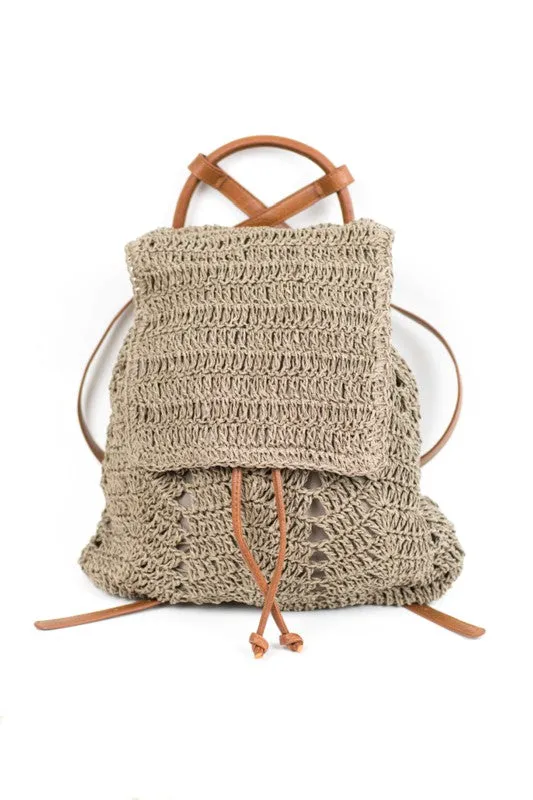 The Straw Backpack