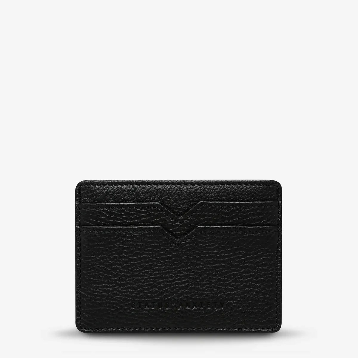 Together for Now Wallet | Black Leather