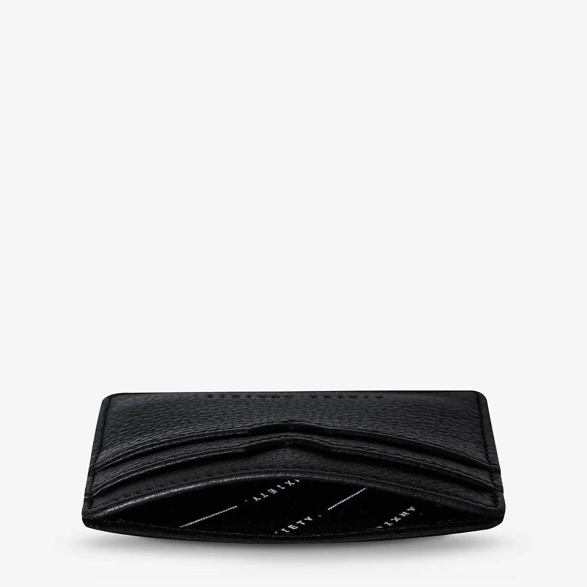 Together for Now Wallet | Black Leather