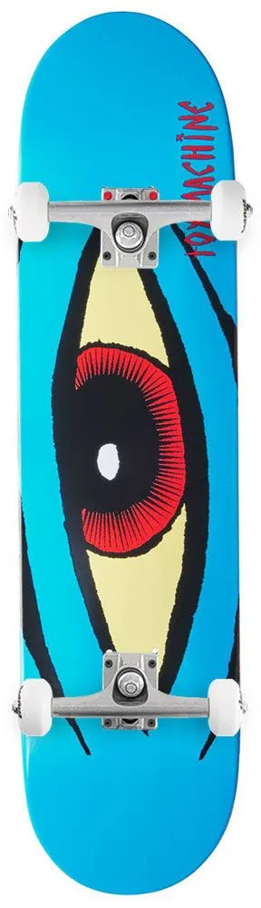 Toy Machine Sect Eye Blue Custom Complete Skateboard - 7.875"