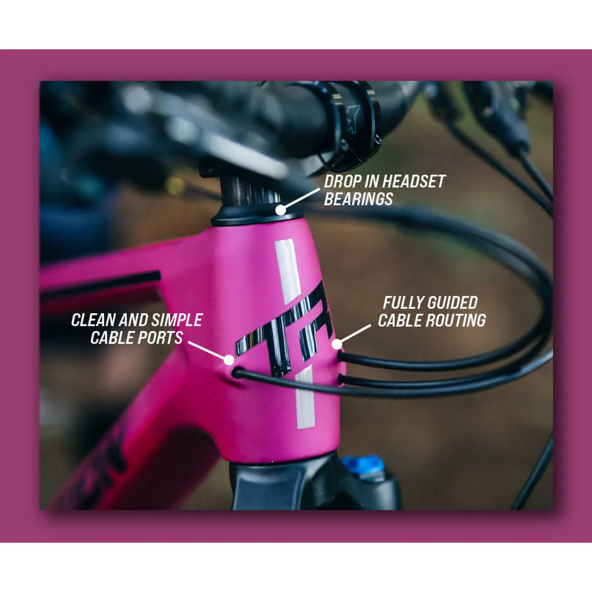 Transition Smuggler GX Carbon Mountain Bike 2024 - Orchid