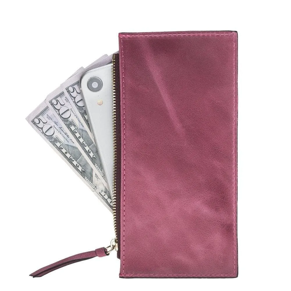 Tria Leather Women Clutch Bag