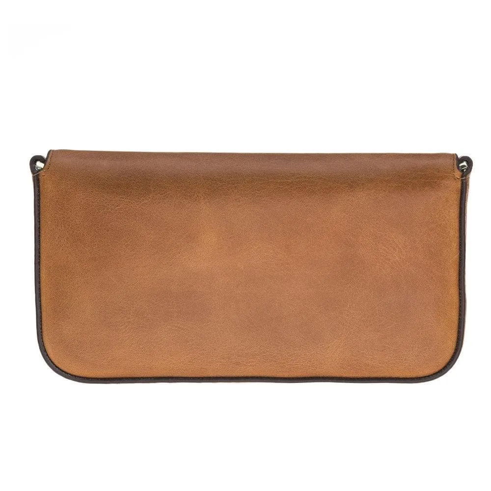 Tria Leather Women Clutch Bag