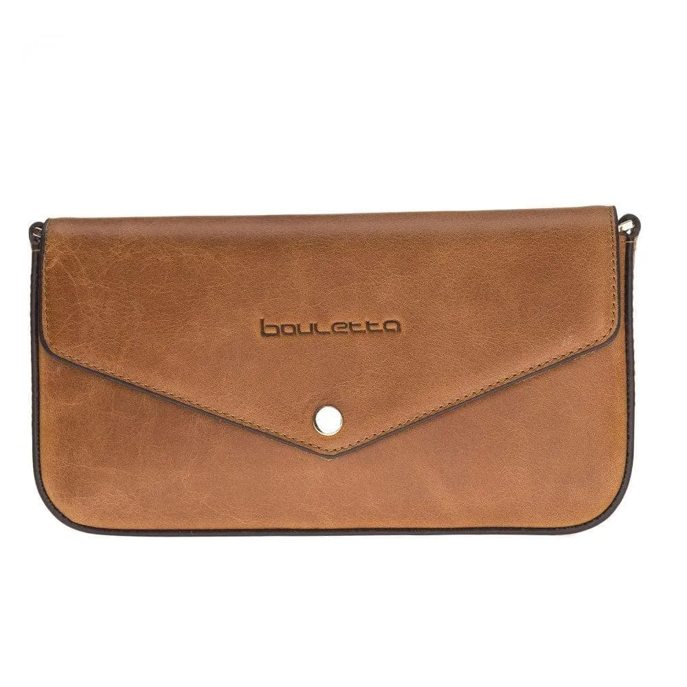 Tria Leather Women Clutch Bag