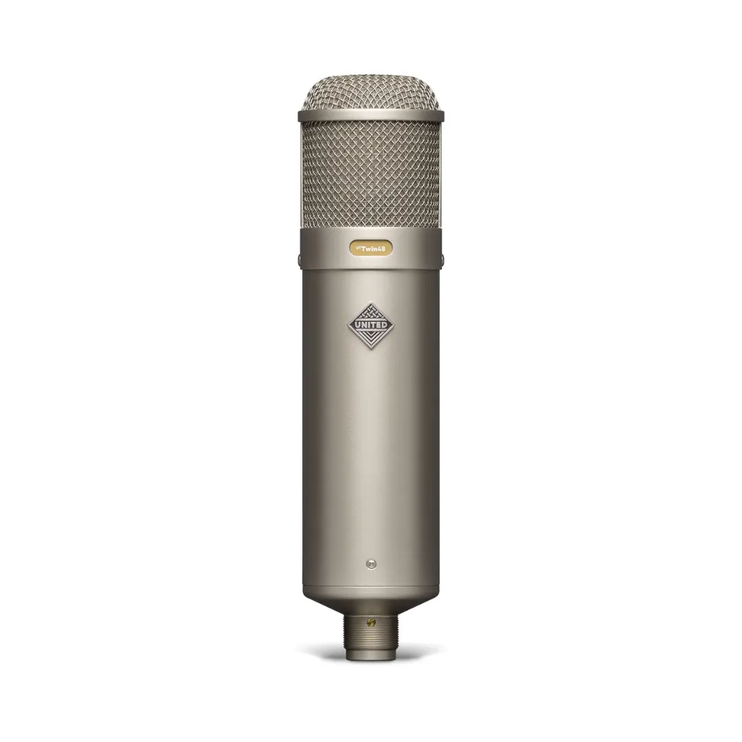 United Studio Technologies UT Twin48 – Large-Diaphragm Tube Condenser Microphone