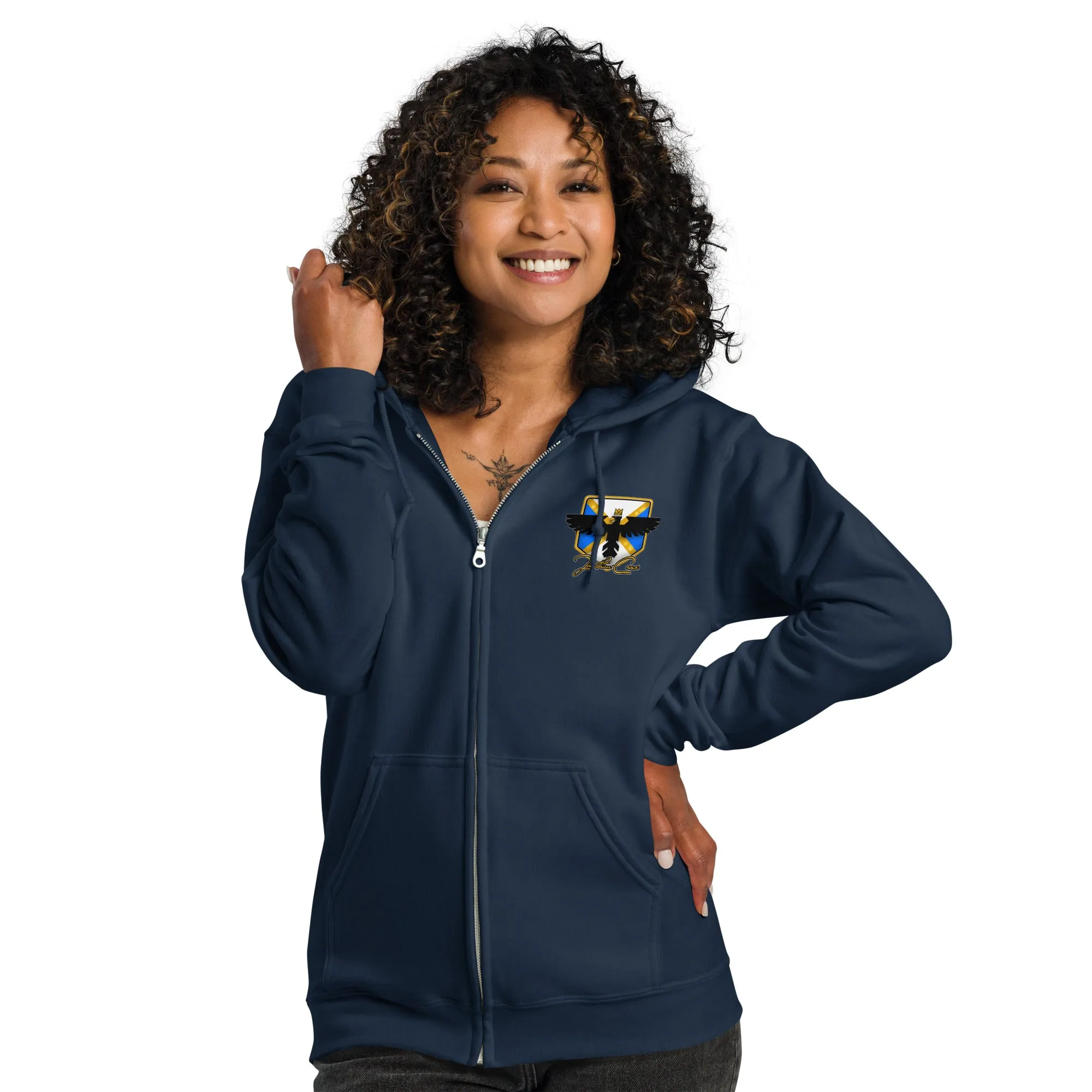 USVI Heavy blend zip hoodie