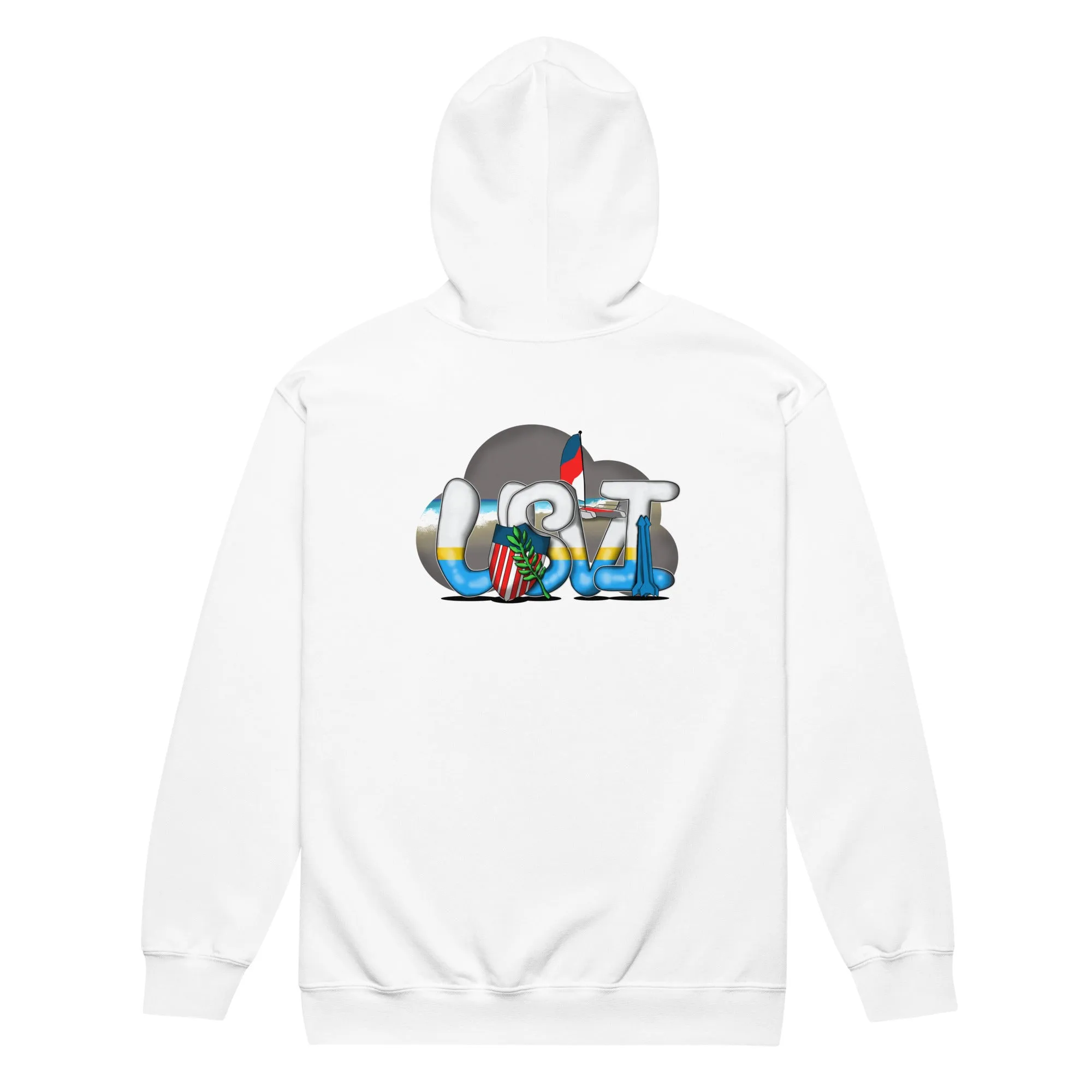 USVI Heavy blend zip hoodie