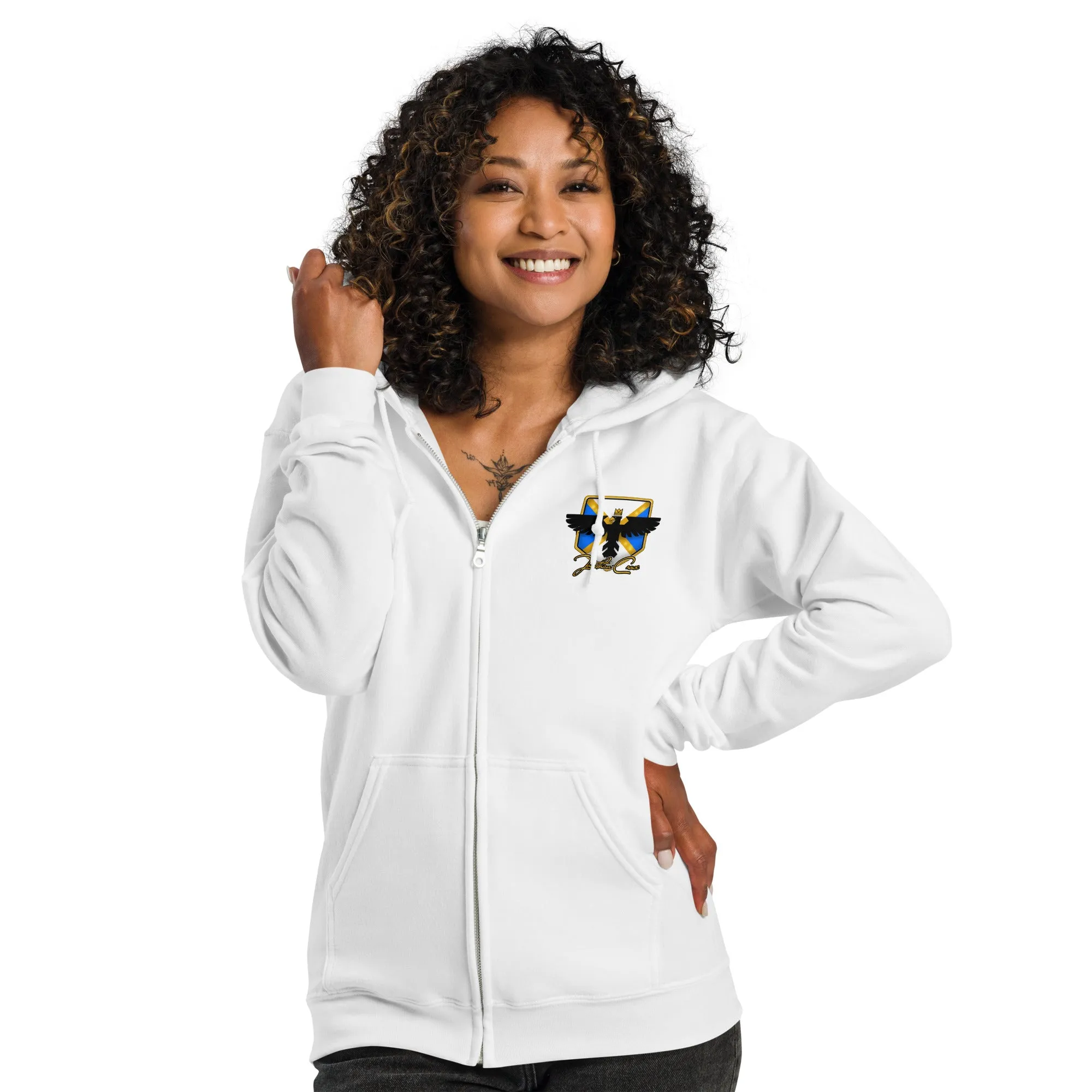 USVI Heavy blend zip hoodie