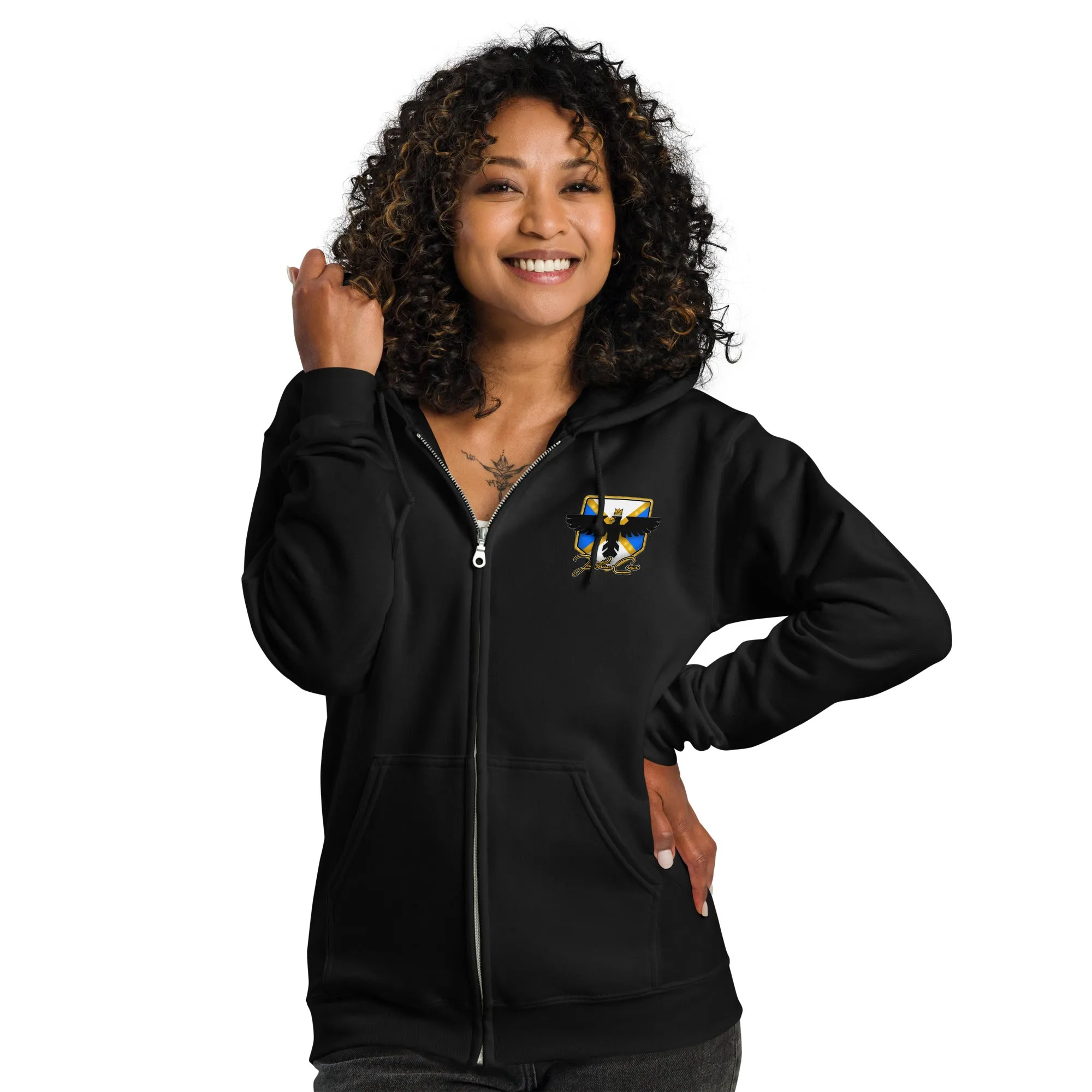 USVI Heavy blend zip hoodie