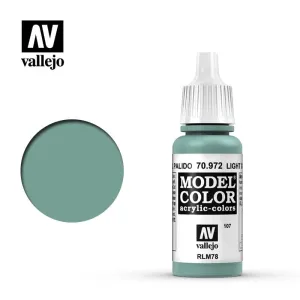 Vallejo Model Color Light Green Blue 17ml - (170)