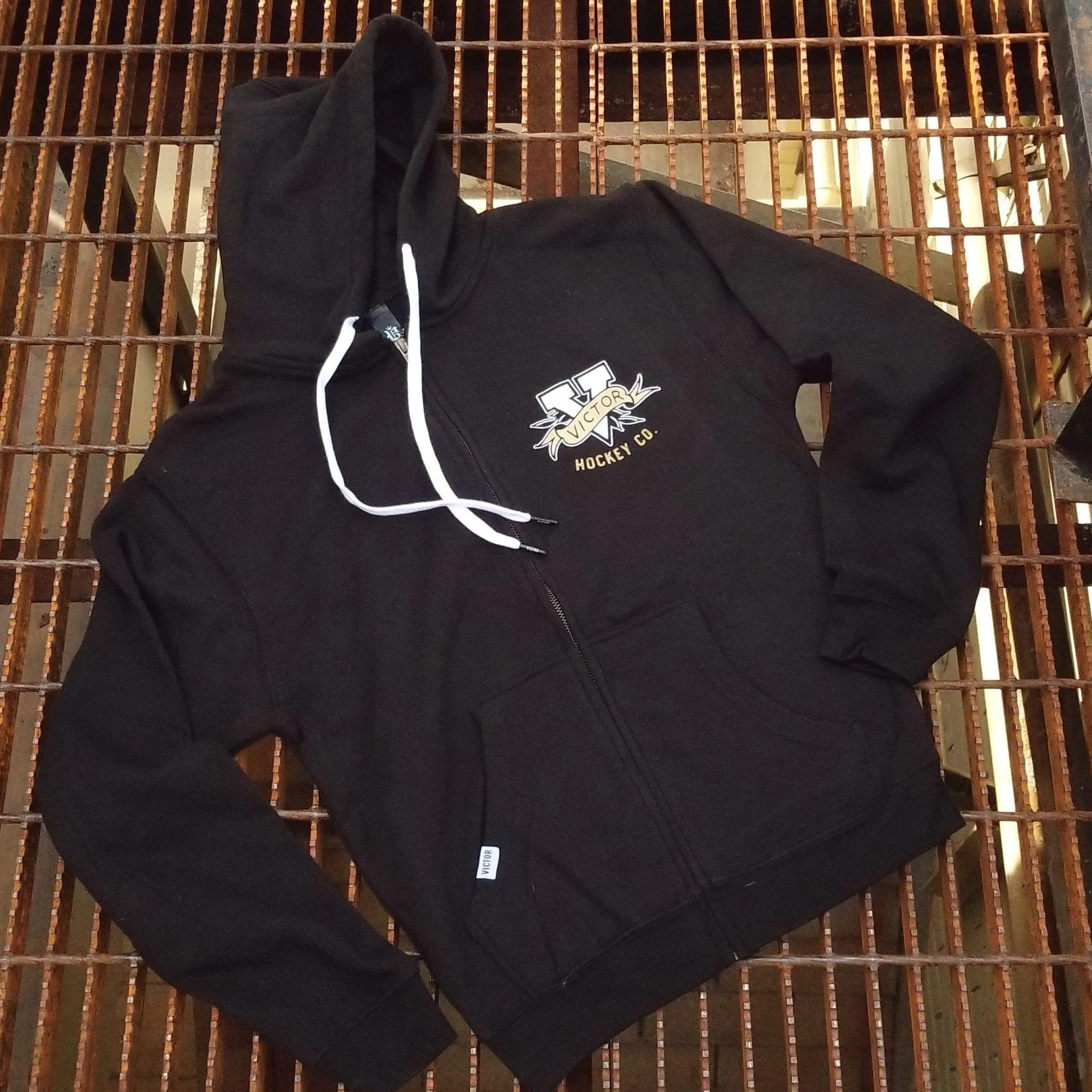 Varsity Zip Up Hoodie