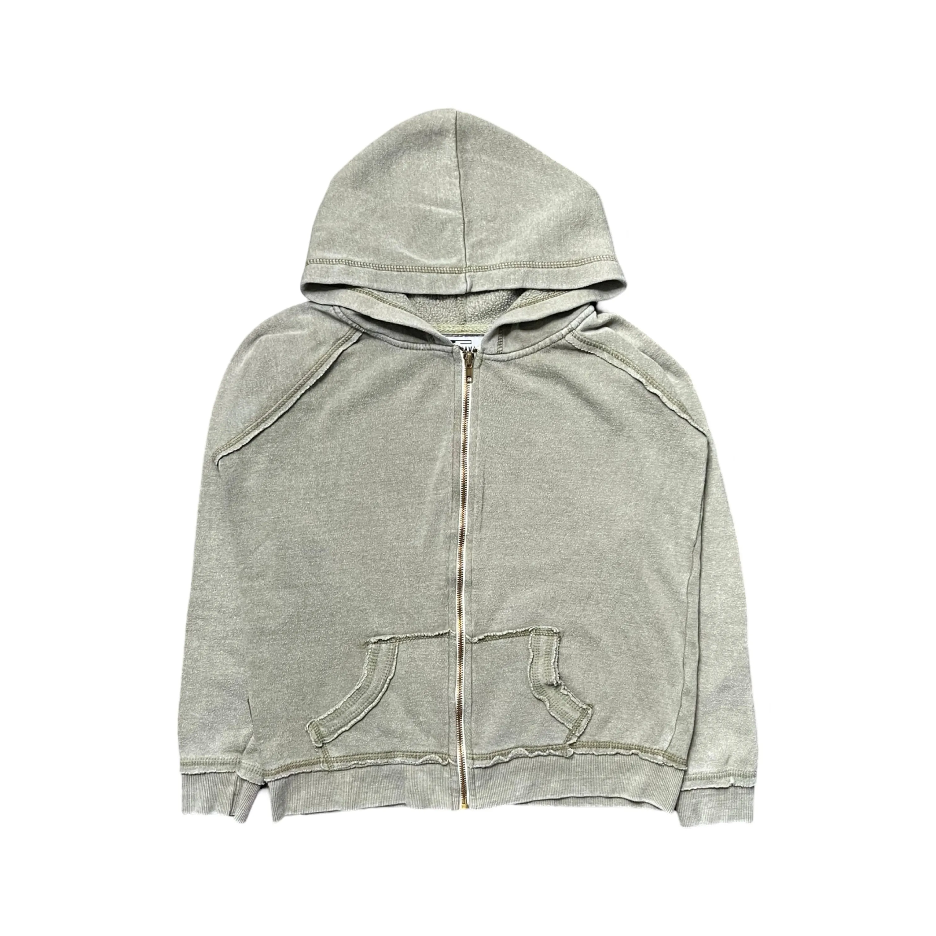 Vintage Havana Zip-Up Hoodie