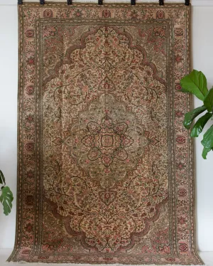 Vintage Kayseri Rug 6'4"x10'