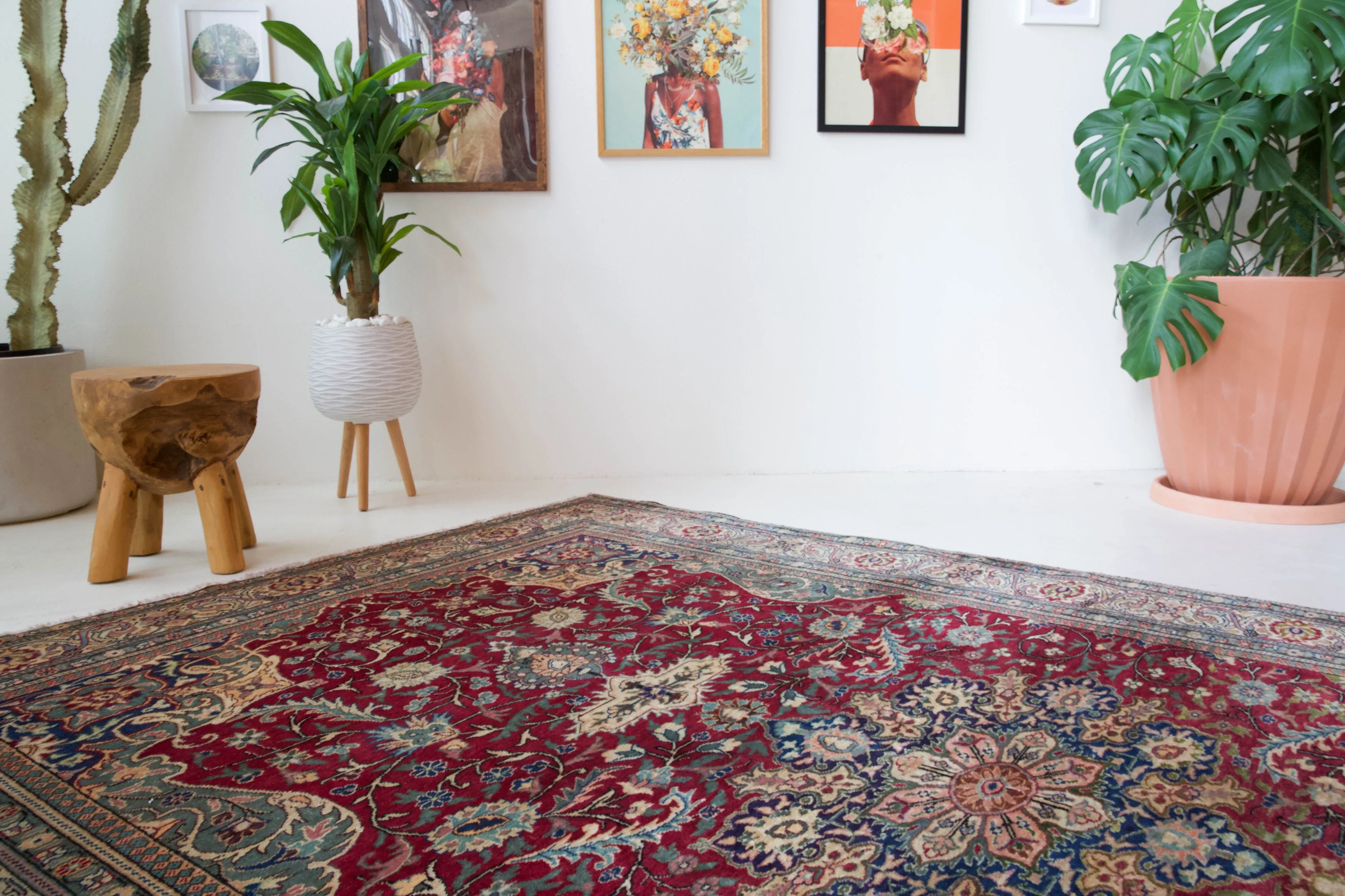 Vintage Kayseri Rug 6'5"x9'9"
