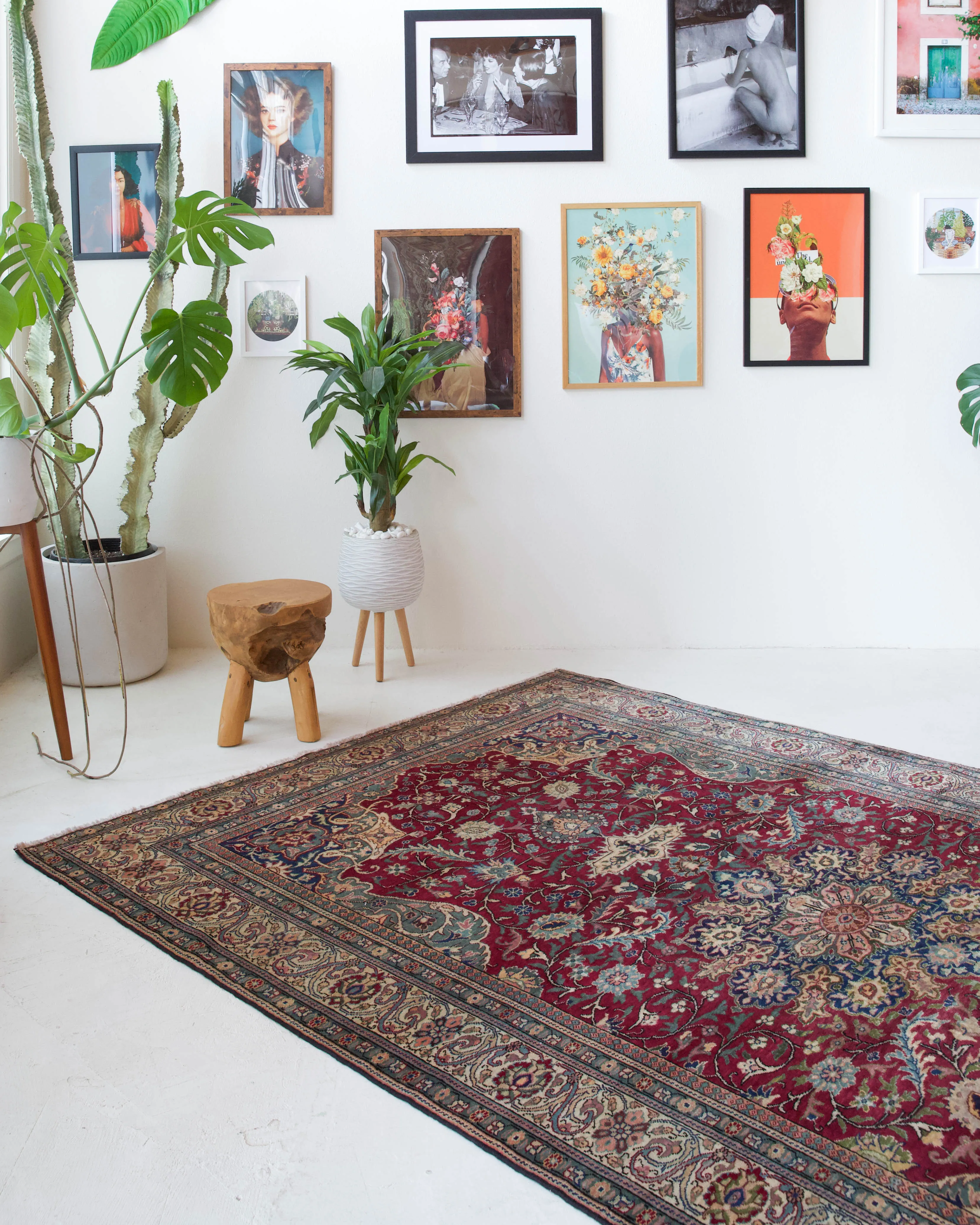 Vintage Kayseri Rug 6'5"x9'9"