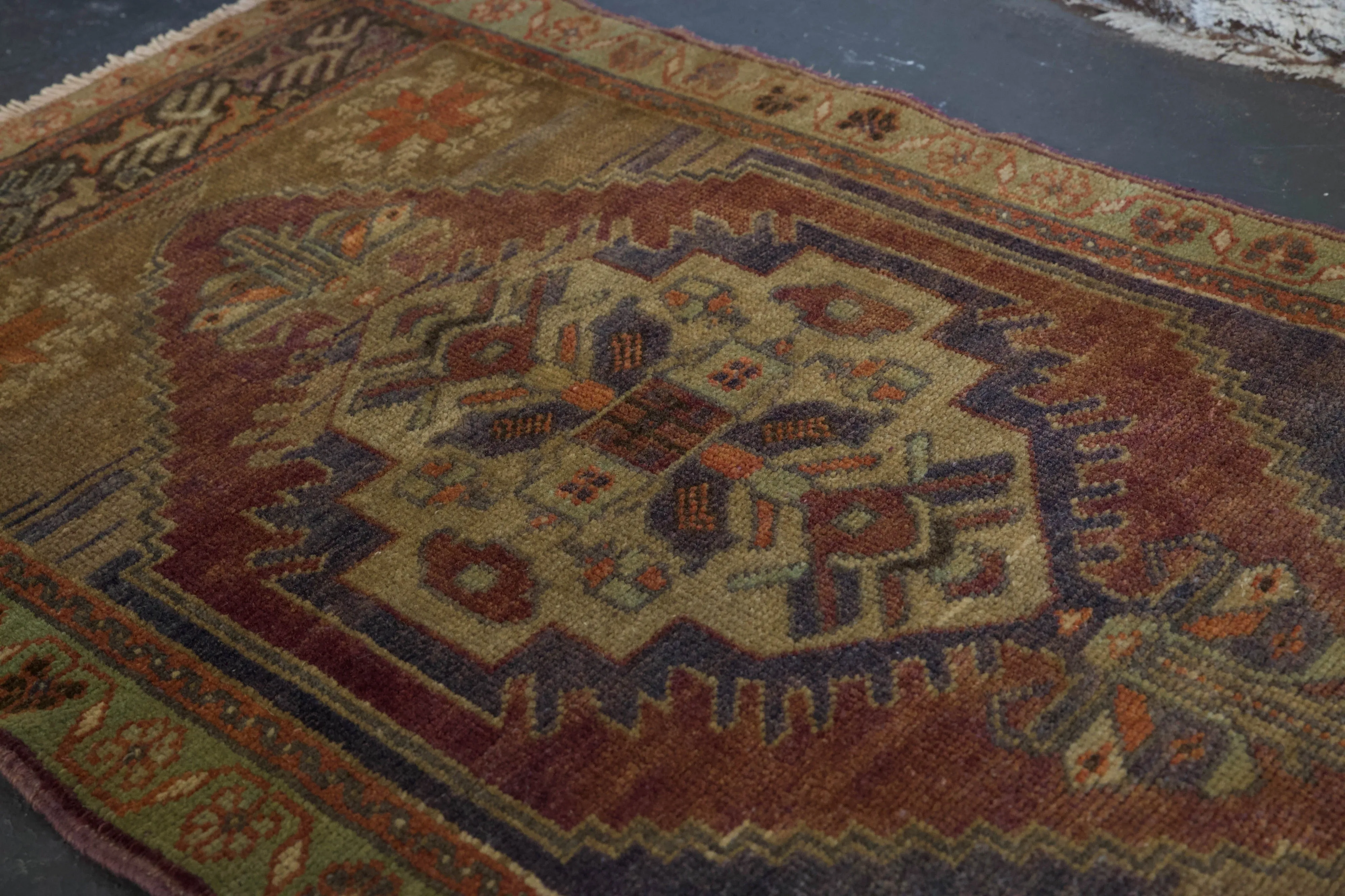 Vintage Mini Turkish Rug 2'x3'9"