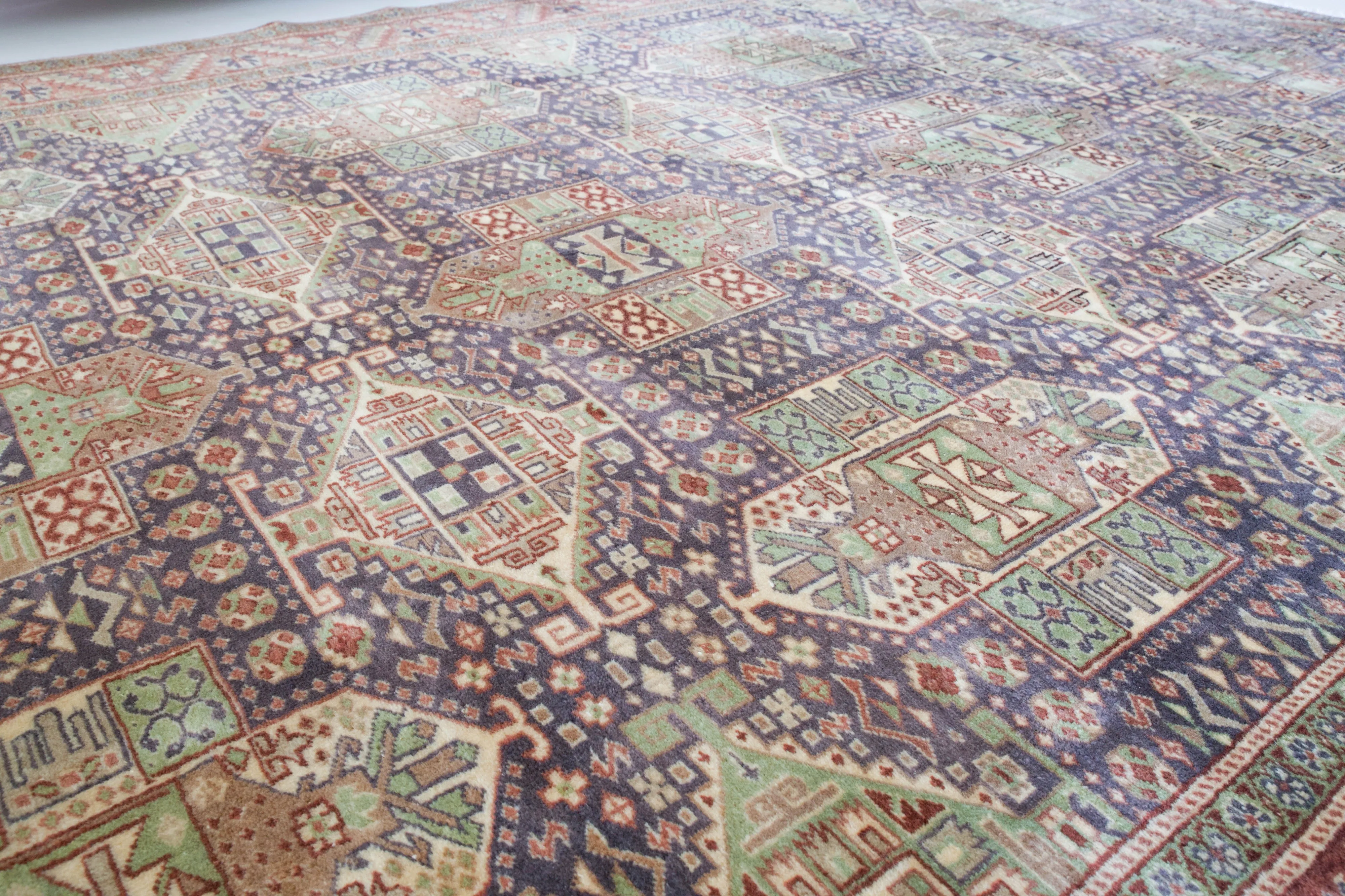 Vintage Turkish Kayseri Rug 6'6" x 9'8"