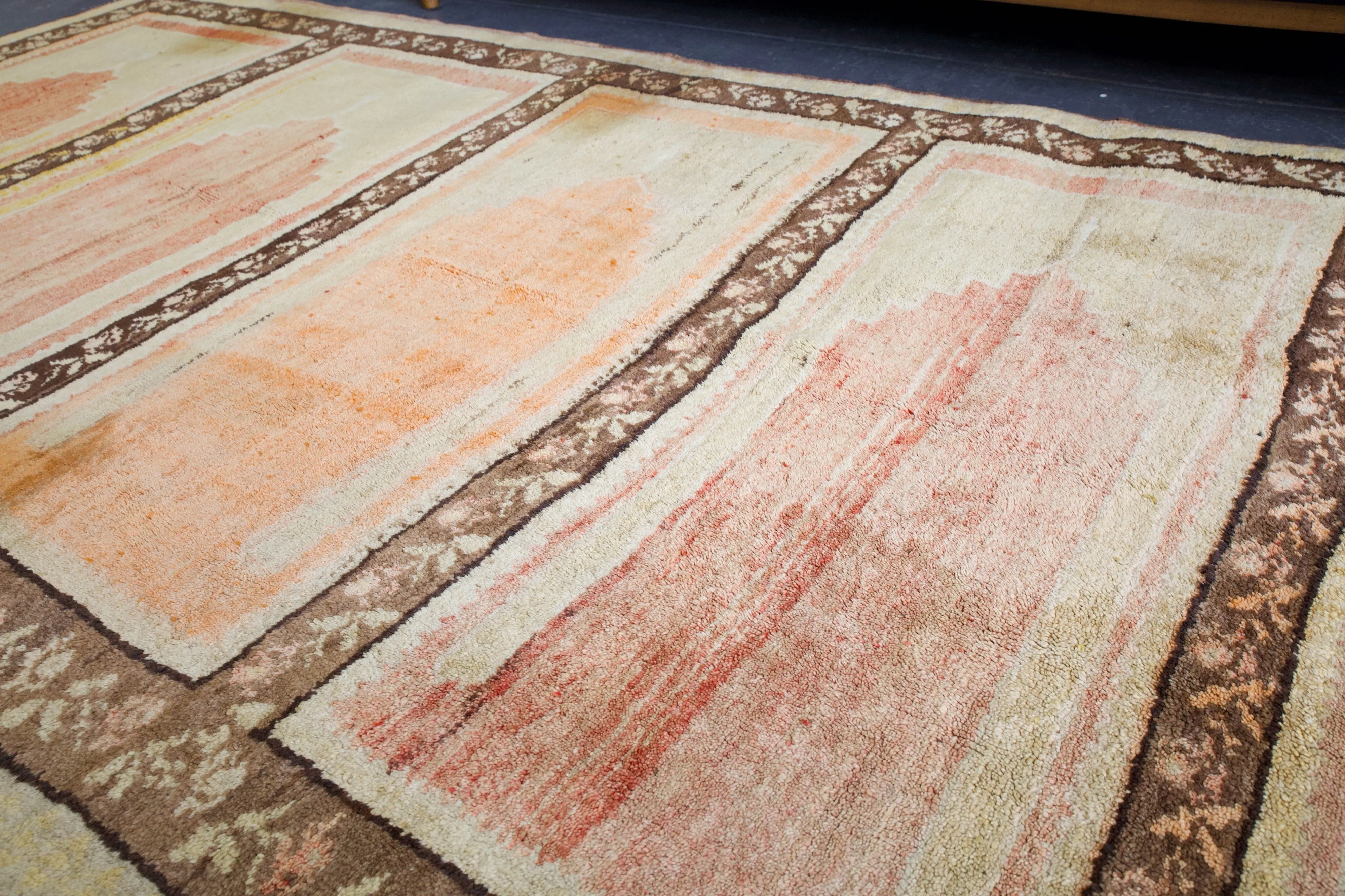 Vintage Turkish Konya Saf  Rug 5'5" x 10'7"
