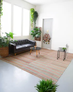 Vintage Turkish western Anatolian Kilim Rug