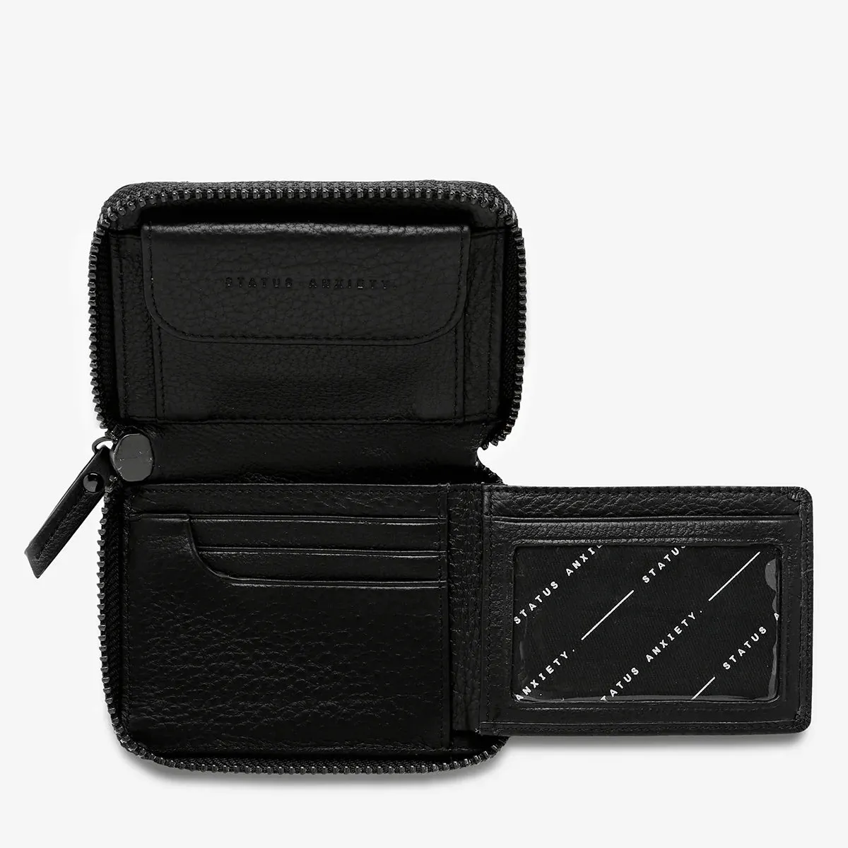 Wayward Wallet | Black Leather