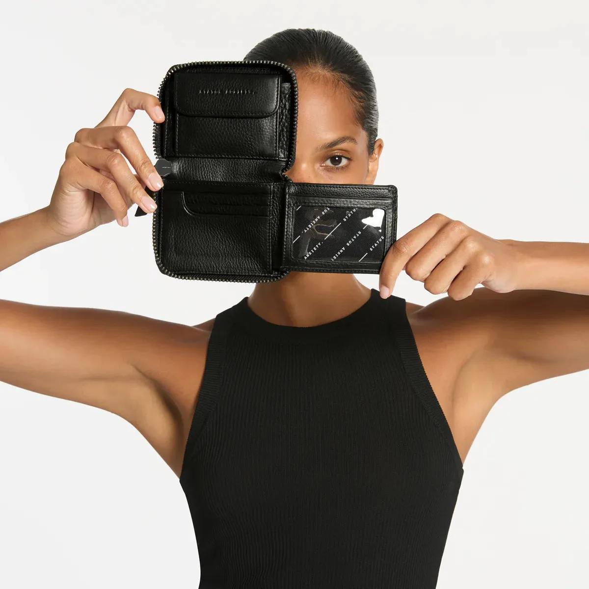 Wayward Wallet | Black Leather