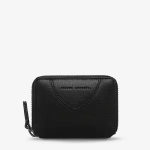 Wayward Wallet | Black Leather