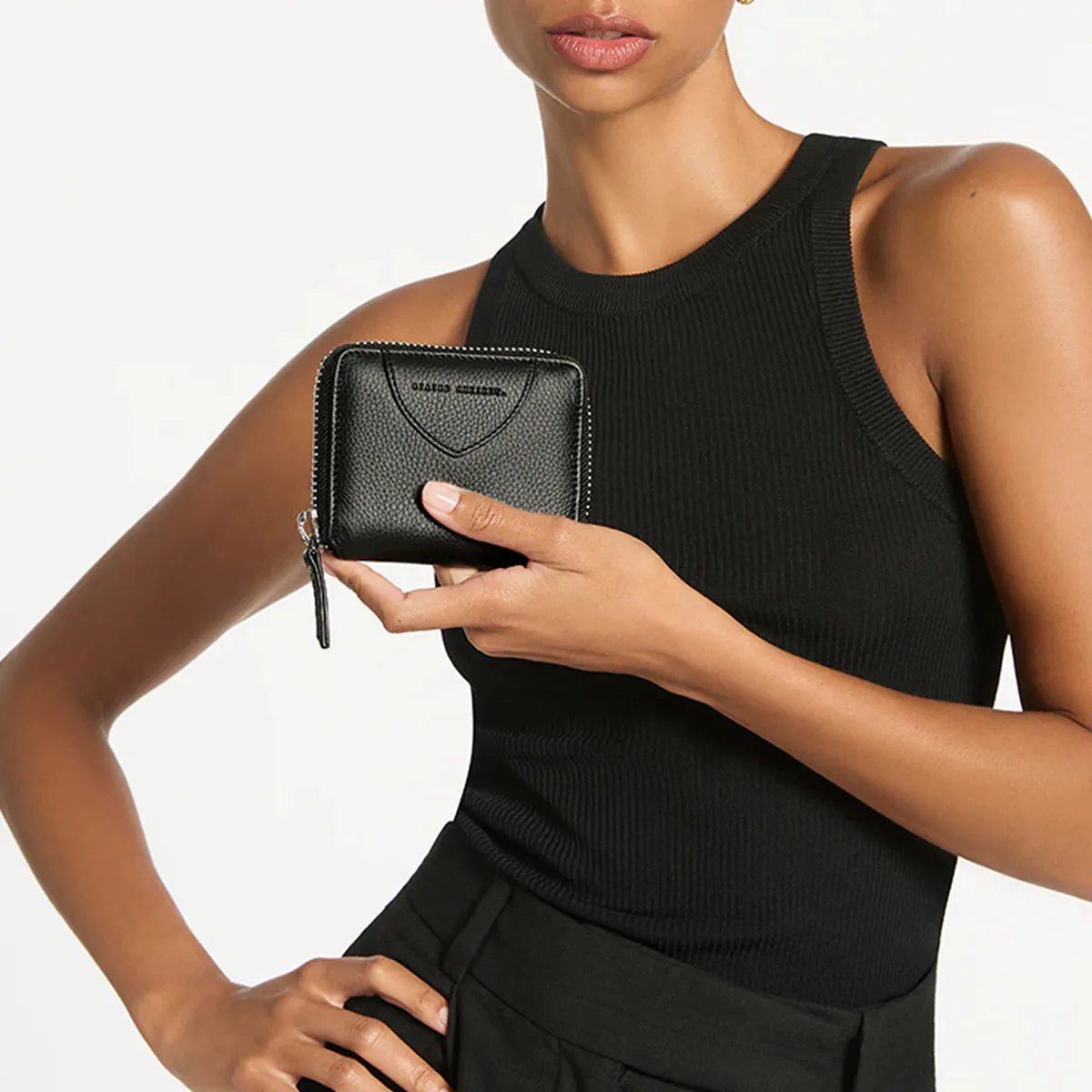 Wayward Wallet | Black Leather