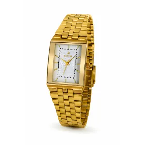 Westar White Dial Gents Executive Watch - 7705GPN111