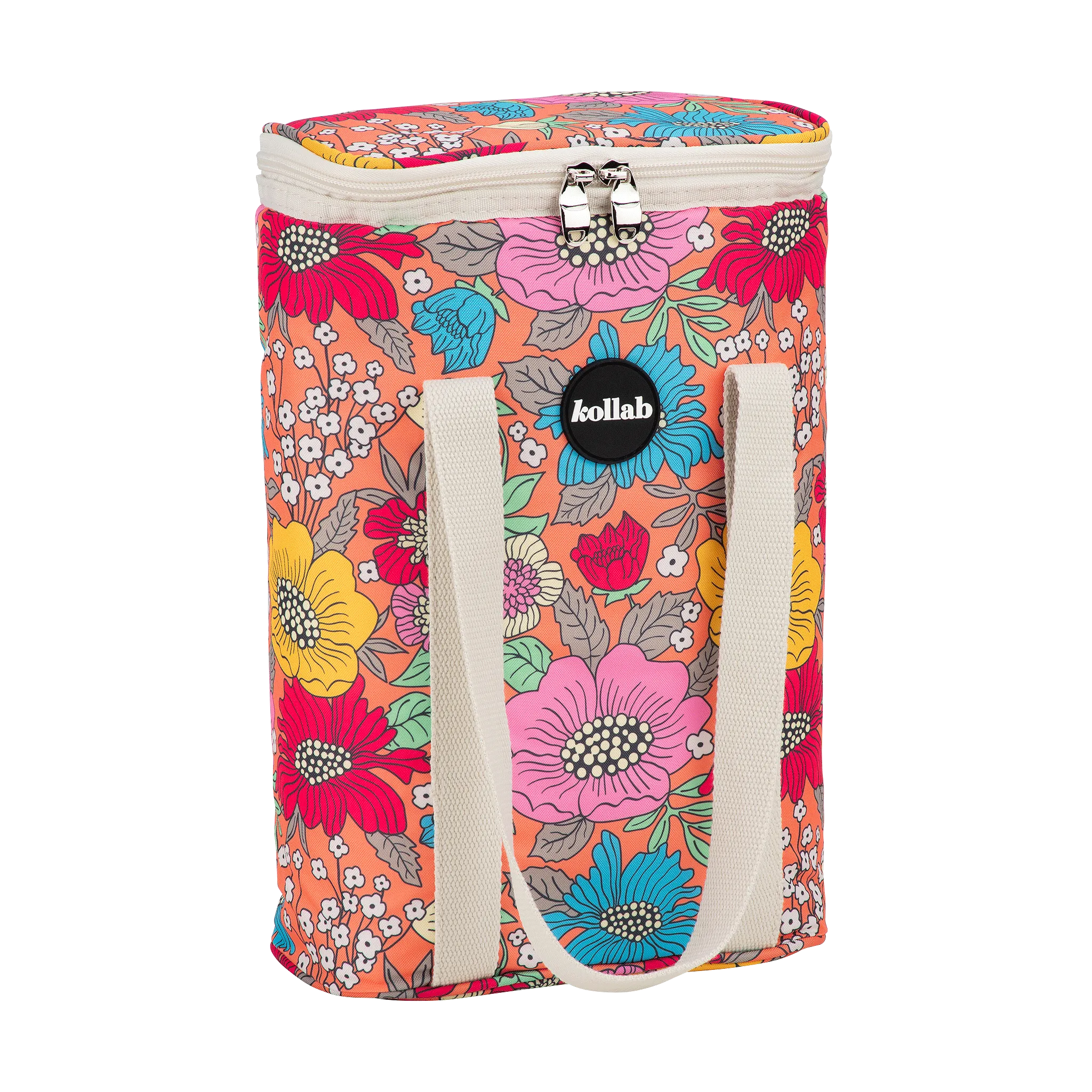 Wine Cooler Bag Sixties Floral