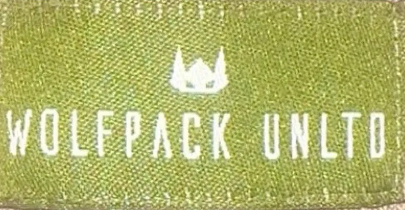 WOLFPACK UNLTD "STATEMENT" PREMIUM EMBROIDERED HOODIE | ATHLETIC GREY