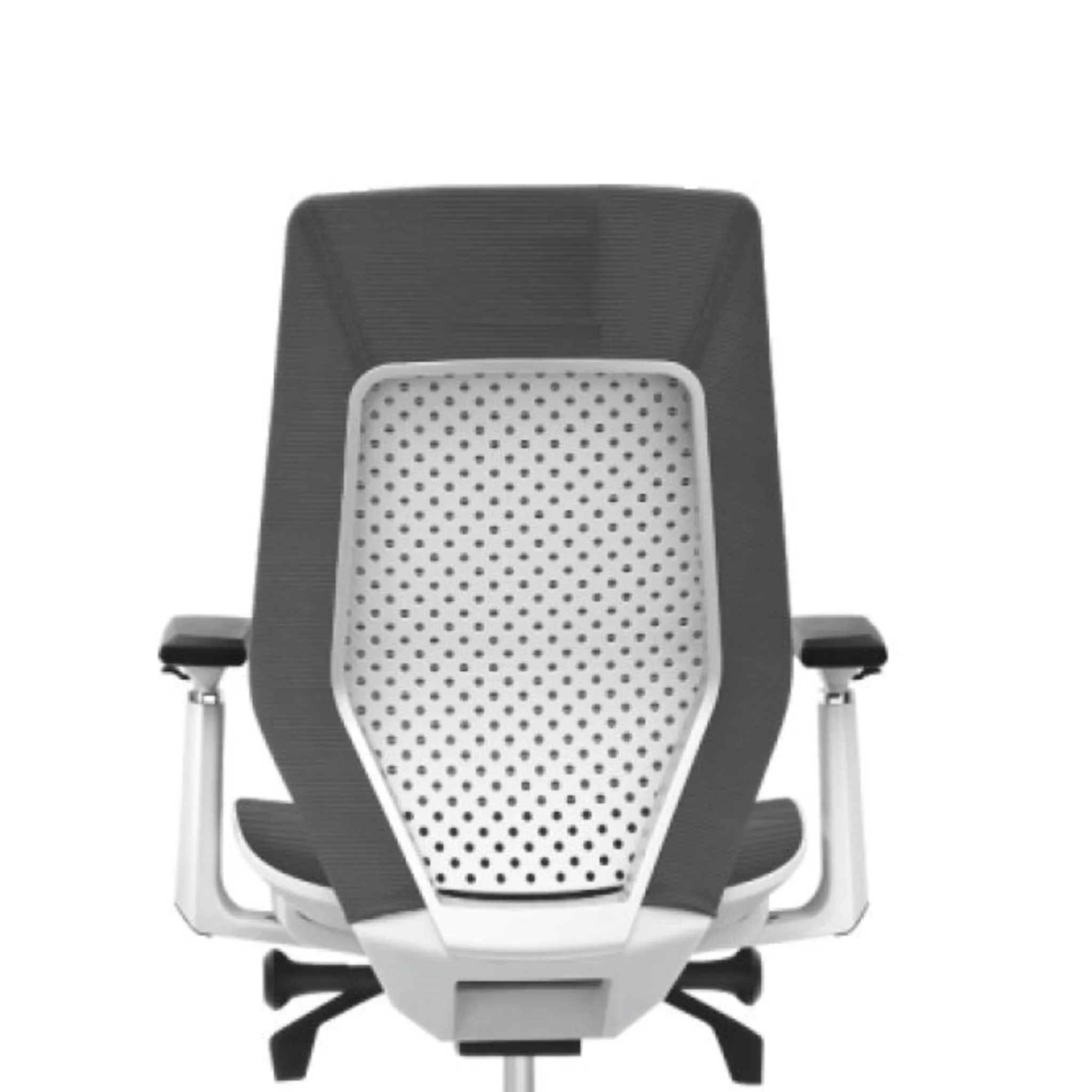WorkStore Solace Executive Chair, Mid-Back with Nylon Backrest & Seat with Korean Mesh