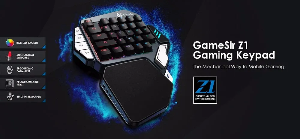 YZ Premiums | Pro Gaming Keypad for smartphones / PC / Tablets