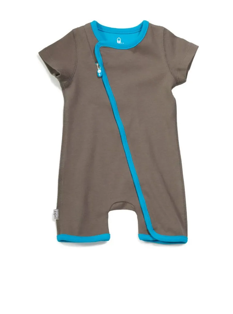 zip-up milk romper